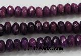 CCN1373 15.5 inches 5*8mm faceted rondelle candy jade beads