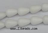 CCN140 15.5 inches 10*14mm teardrop candy jade beads wholesale