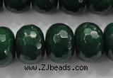 CCN1418 15.5 inches 13*18mm faceted rondelle candy jade beads