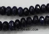 CCN1434 15.5 inches 6*10mm faceted rondelle candy jade beads