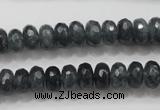 CCN1601 15.5 inches 6*10mm faceted rondelle candy jade beads