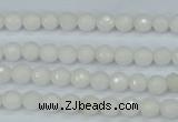 CCN1800 15 inches 4mm faceted round candy jade beads wholesale