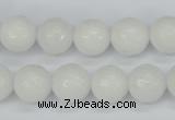CCN1804 15 inches 12mm faceted round candy jade beads wholesale