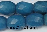 CCN189 15.5 inches 18*22mm faceted drum candy jade beads