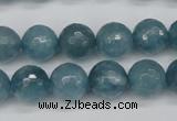 CCN1914 15 inches 12mm faceted round candy jade beads wholesale