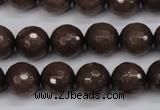 CCN1933 15 inches 10mm faceted round candy jade beads wholesale