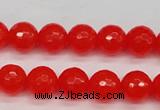 CCN1953 15 inches 10mm faceted round candy jade beads wholesale