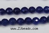 CCN1962 15 inches 8mm faceted round candy jade beads wholesale