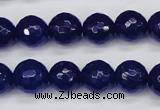 CCN1964 15 inches 12mm faceted round candy jade beads wholesale