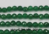 CCN1970 15 inches 4mm faceted round candy jade beads wholesale