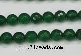 CCN1973 15 inches 10mm faceted round candy jade beads wholesale