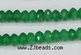 CCN1997 15 inches 5*8mm faceted rondelle candy jade beads wholesale