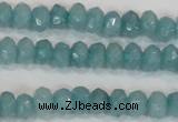 CCN2000 15 inches 3*5mm faceted rondelle candy jade beads wholesale