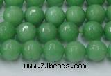 CCN2031 15 inches 8mm faceted round candy jade beads wholesale