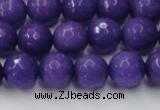 CCN2061 15 inches 12mm faceted round candy jade beads wholesale