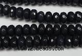 CCN2113 15.5 inches 5*8mm faceted rondelle candy jade beads