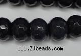 CCN2117 15.5 inches 12*16mm faceted rondelle candy jade beads