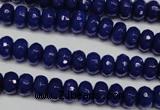 CCN2118 15.5 inches 4*6mm faceted rondelle candy jade beads