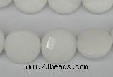 CCN2233 15.5 inches 16mm faceted coin candy jade beads wholesale