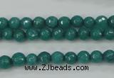 CCN2279 15.5 inches 6mm faceted round candy jade beads wholesale