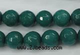 CCN2282 15.5 inches 12mm faceted round candy jade beads wholesale