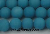 CCN2491 15.5 inches 12mm round matte candy jade beads wholesale