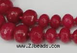 CCN2648 15.5 inches 5*8mm - 12*16mm faceted rondelle candy jade beads