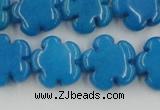 CCN2664 15.5 inches 16mm carved flower candy jade beads wholesale