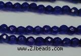 CCN2803 15.5 inches 2mm tiny faceted round candy jade beads