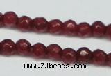 CCN2813 15.5 inches 3mm tiny faceted round candy jade beads