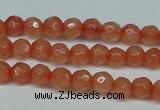 CCN2820 15.5 inches 4mm tiny faceted round candy jade beads