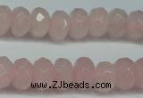 CCN2860 15.5 inches 4*6mm faceted rondelle candy jade beads