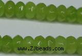 CCN2862 15.5 inches 4*6mm faceted rondelle candy jade beads