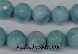 CCN2934 15.5 inches 12mm faceted round candy jade beads wholesale