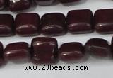 CCN3791 15.5 inches 8*8mm square candy jade beads wholesale