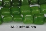 CCN3792 15.5 inches 8*8mm square candy jade beads wholesale