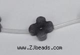 CCN3947 15.5 inches 15mm carved flower candy jade beads wholesale