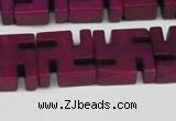 CCN3960 15.5 inches 20*20mm svastika candy jade beads wholesale