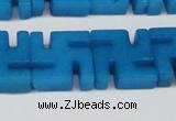 CCN3962 15.5 inches 20*20mm svastika candy jade beads wholesale