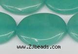 CCN3993 15.5 inches 30*40mm oval candy jade beads wholesale