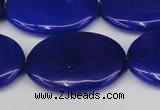 CCN3995 15.5 inches 30*40mm oval candy jade beads wholesale