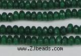 CCN4110 15.5 inches 2*4mm faceted rondelle candy jade beads