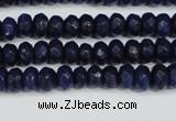 CCN4143 15.5 inches 4*6mm faceted rondelle candy jade beads