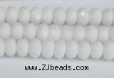 CCN4150 15.5 inches 5*8mm faceted rondelle candy jade beads
