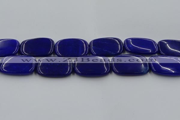 CCN4209 15.5 inches 30*40mm rectangle candy jade beads wholesale