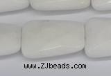 CCN4250 15.5 inches 18*25mm faceted trapezoid candy jade beads