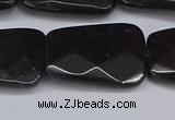 CCN4258 15.5 inches 18*25mm faceted trapezoid candy jade beads