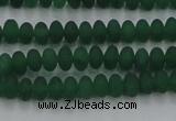 CCN4504 15.5 inches 3*5mm rondelle matte candy jade beads