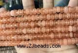 CCN5138 15 inches 5*8mm faceted rondelle candy jade beads