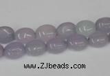 CCN514 15.5 inches 8*10mm oval candy jade beads wholesale